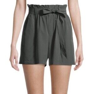 Apana Athleisure Paper Bag High Waist Shorts Sz XS